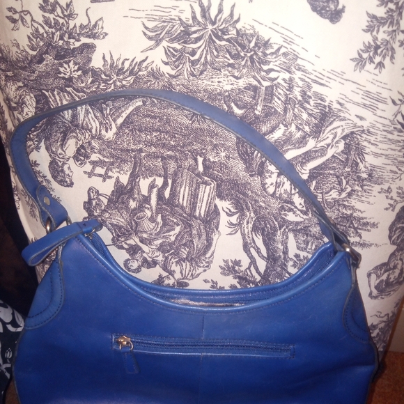 Royal blue Etienne Aigner Leather Selena Blue Shoulder bag - Picture 3 of 4